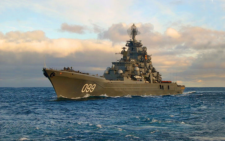 Warships, Russian battlecruiser Petr Velikiy, Russian Battlecruiser Pyotr Velikiy