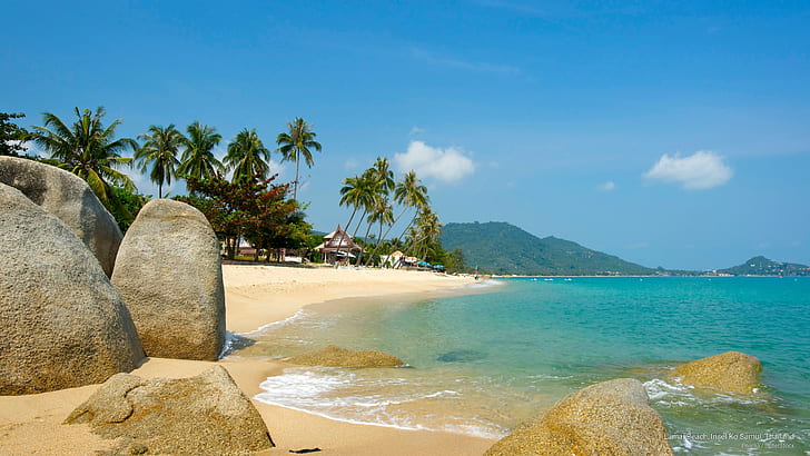 Lamai Beach, Insel Ko Samui, Thailand, Beaches, HD wallpaper