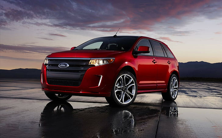 Ford Edge, red 4 door ford suv, Cars s HD, Best s, HD wallpaper
