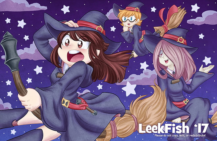 little witch academia, star shape, conflict, arts culture and entertainment