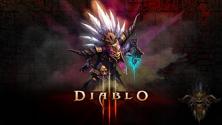 Diablo, Diablo III, Video Game, Witch Doctor (Diablo III), HD wallpaper