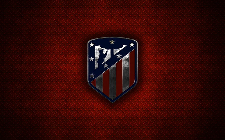 Hd Wallpaper Sports Atletico Madrid Emblem Logo Soccer Wallpaper Flare