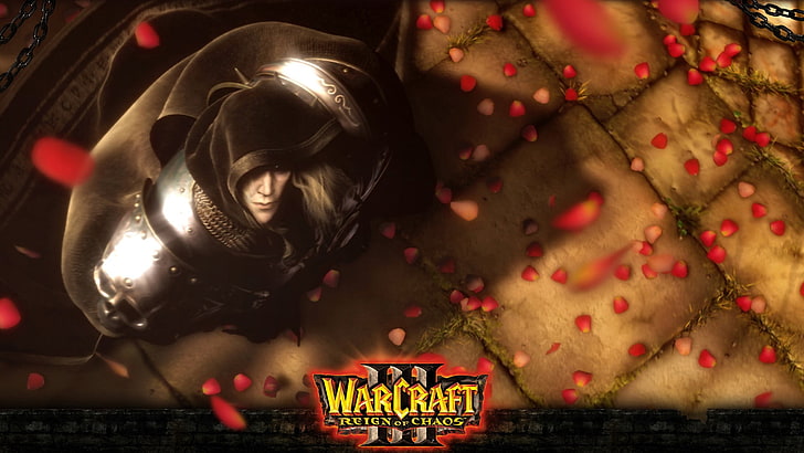 Warcraft Arthas digital wallpaper, Warcraft III, one person, indoors