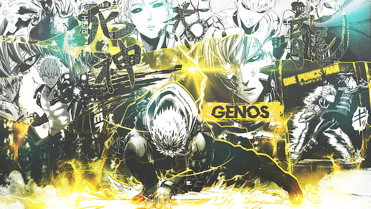 Anime, One-Punch Man, Genos (One-Punch Man), HD wallpaper