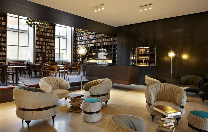 Zurich, booking, Best Hotels of 2015, room, chair, Switzerland, HD wallpaper