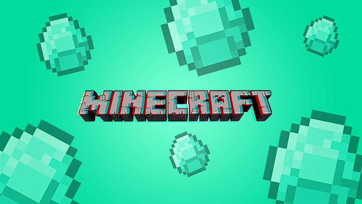 19x10px Free Download Hd Wallpaper Minecraft Communication Green Color No People Colored Background Wallpaper Flare