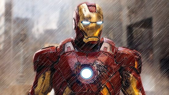 Iron-Man digital wallpaper, Iron Man, Marvel Comics, superhero HD wallpaper