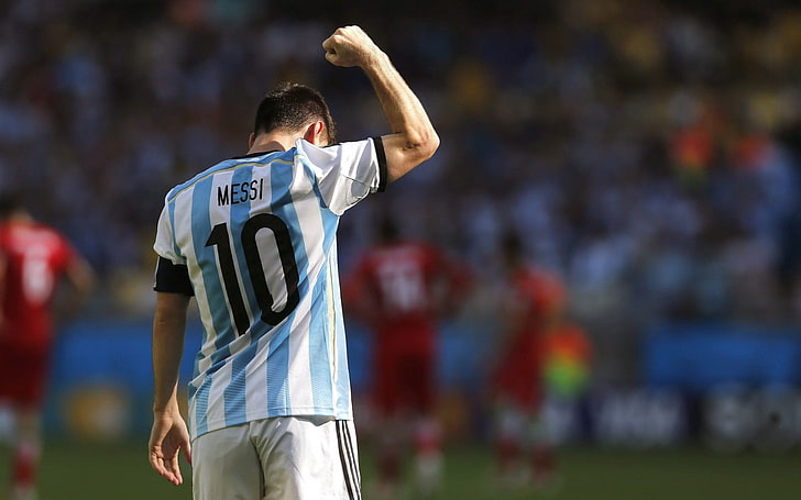 blue and white messi jersey