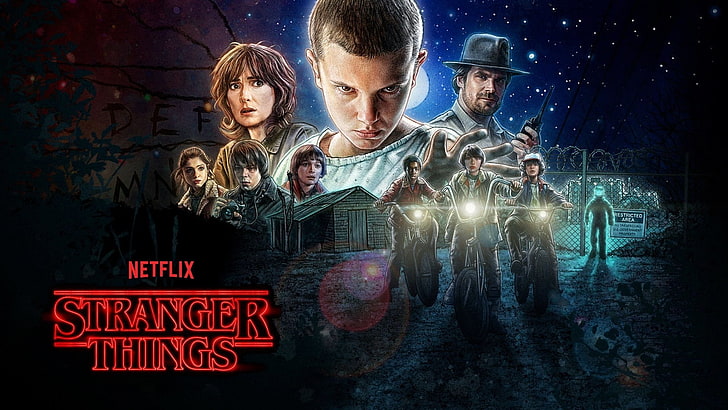 Netflix Stranger Things wallpaper, TV Show, Caleb McLaughlin, HD wallpaper