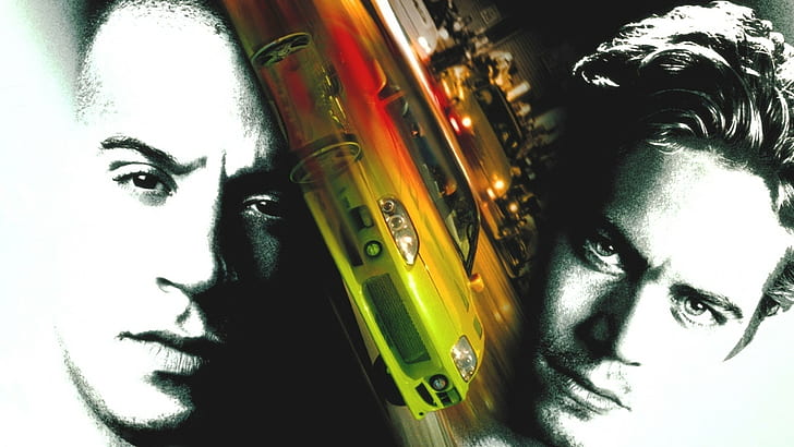 Paul Walker, Vin Diesel, Fast and Furious, movies