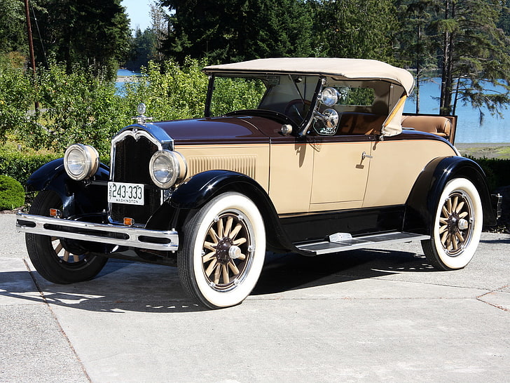 1927, 27 24, buick, retro, roadster, sport, standard, HD wallpaper