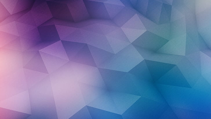 Colorful, Polygons, HD wallpaper