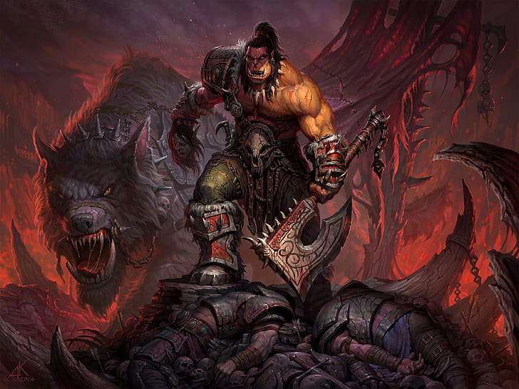 video games, creature, World of Warcraft, World of Warcraft: Warlords of Draenor, HD wallpaper