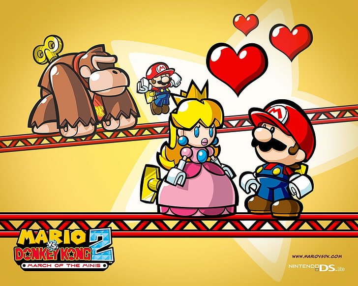 HD wallpaper: Video Game, Mario vs. Donkey Kong 2: March of the Minis |  Wallpaper Flare
