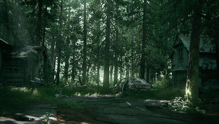 The Last of Us, Part II, Ellie, Joel, apocalyptic, video games, HD wallpaper