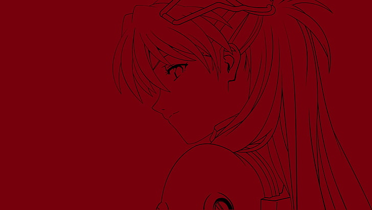 neon genesis evangelion sketches asuka langley soryu line art Anime Evangelion HD Art, HD wallpaper