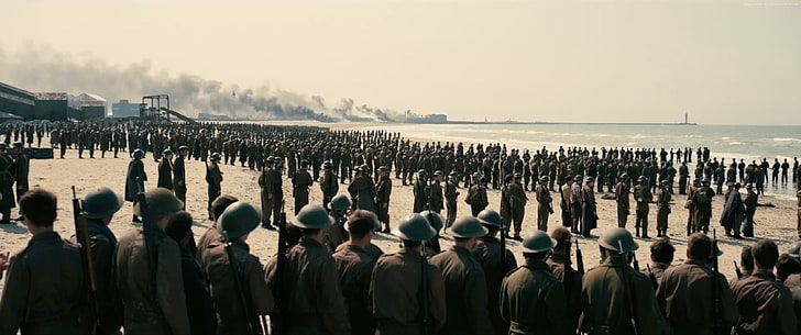 best movies, Cillian Murphy, army, Dunkirk, Tom Hardy, HD wallpaper