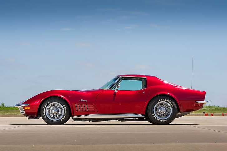 1971, 454ci, chevrolet, classic, corvette, muscle, ray, sting, HD wallpaper