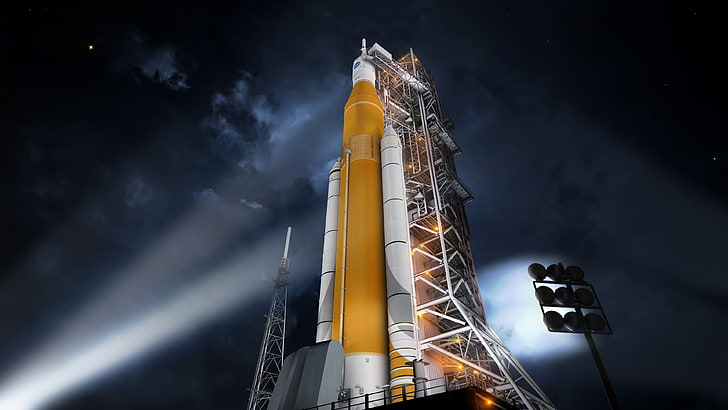 4K, NASA Space Launch System, HD wallpaper