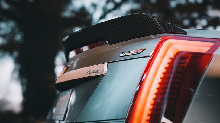 Cadillac CTS-V, car, vehicle, video games, Forza Horizon 4, HD wallpaper