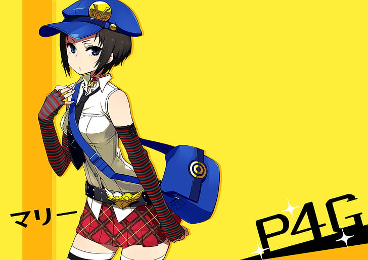 Video Game, Persona 4 Golden, Marie (Persona), HD wallpaper