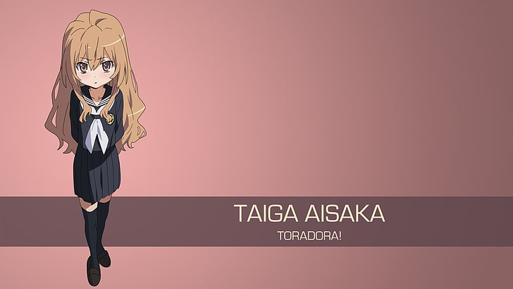 anime girls, Toradora!, Aisaka Taiga, one person, women, copy space, HD wallpaper