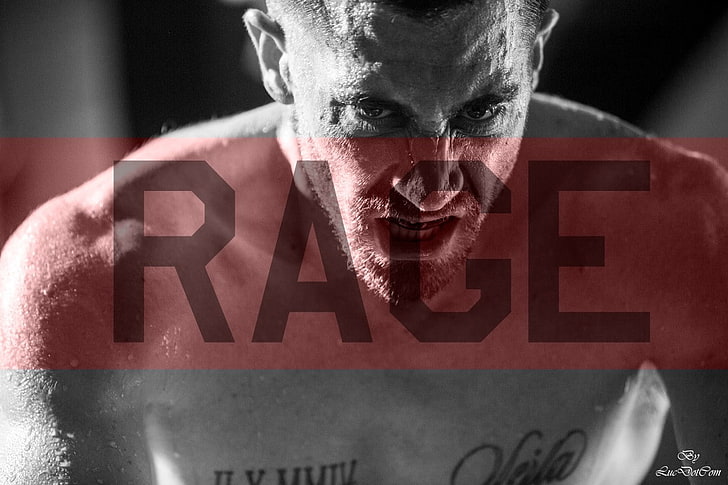 black, boxing, Jake Gyllenhaal, movies, red, Southpaw (movie)