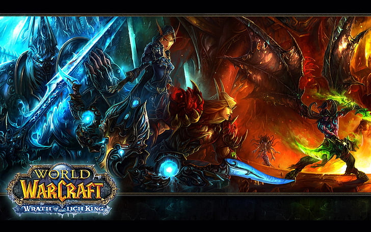 World of Warcraft digital wallpaper, fantasy art, warrior, digital art