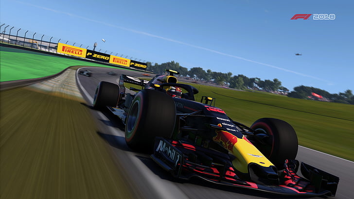 Video Game, F1 2018, Formula 1, Red Bull, Red Bull RB14, Vehicle, HD wallpaper