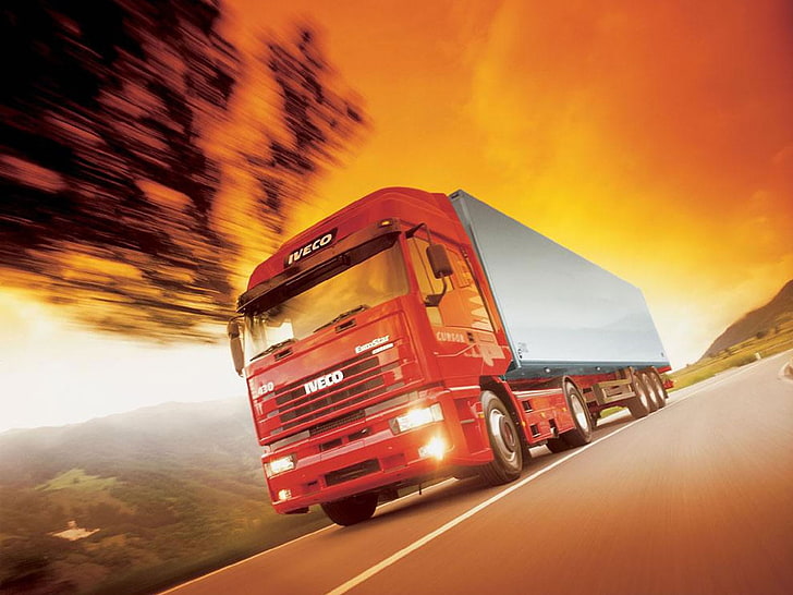 iveco, transportation, truck, land vehicle, mode of transportation, HD wallpaper