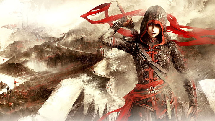 action, adventure, arts, Assassins, China, chronicles, Creed, HD wallpaper