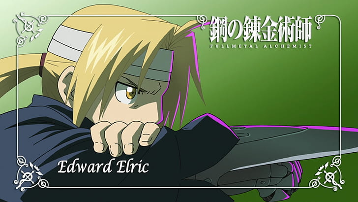 Fullmetal Alchemist: Brotherhood, Elric Edward, HD wallpaper