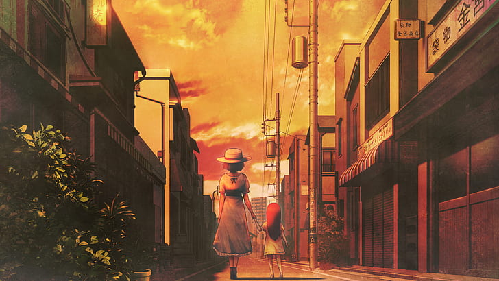 Anime, Steins;Gate 0, Kagari Shiina, Mayuri Shiina, HD wallpaper