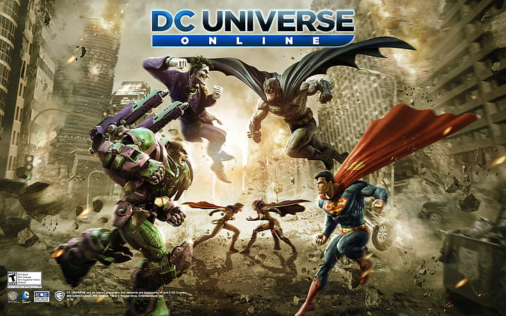 DC Universe Online, text, art and craft, no people, human representation, HD wallpaper