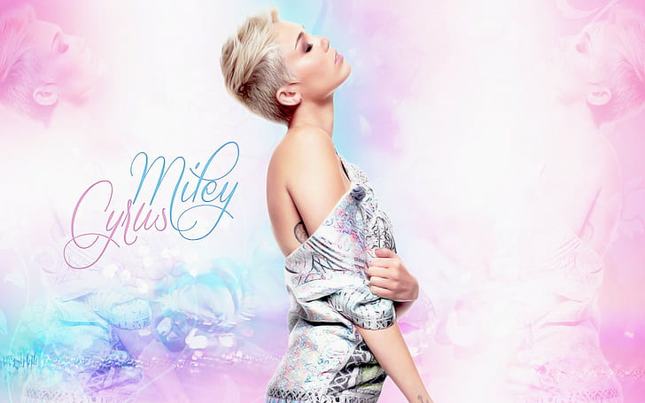 Miley Cyrus Celebrity, girl, best, HD wallpaper
