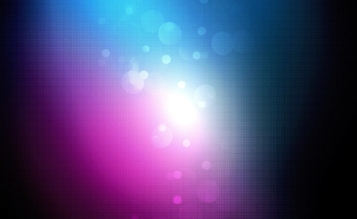 Light Sparks, purple and blue wallpaper, Aero, Bokeh, Abstract, HD wallpaper