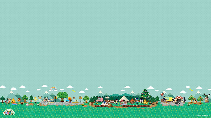 48x1536px Free Download Hd Wallpaper Animal Crossing Wallpaper Flare