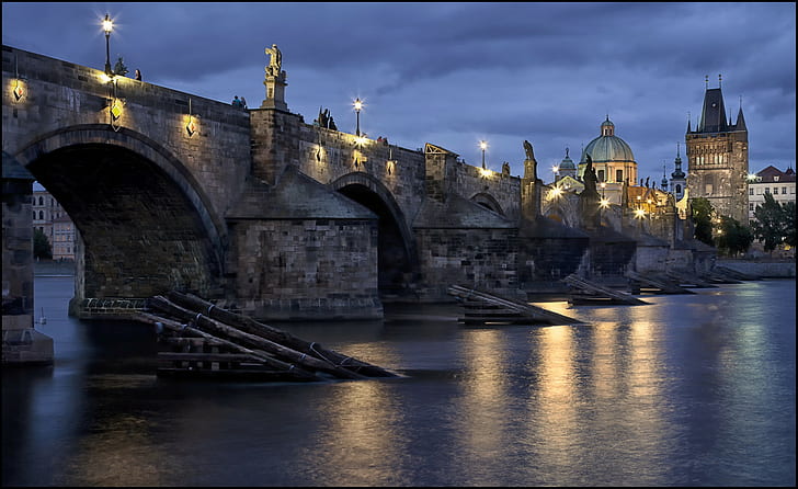 bridge, Prague, Czech Republic