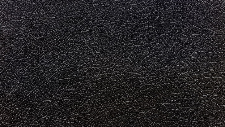 leather, black, brown, black and white, texture, pattern, monochrome, HD wallpaper
