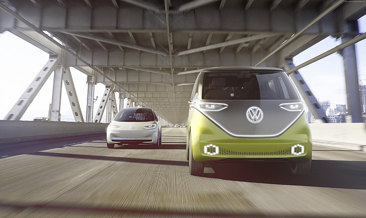 Volkswagen ID Buzz, 4K, electric car, 2021 Cars, HD wallpaper