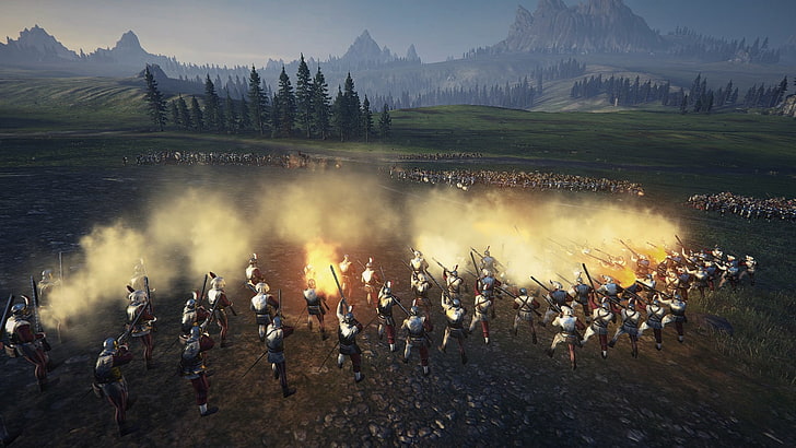 videogame application screenshot, Total War: Warhammer, Empire: Total War