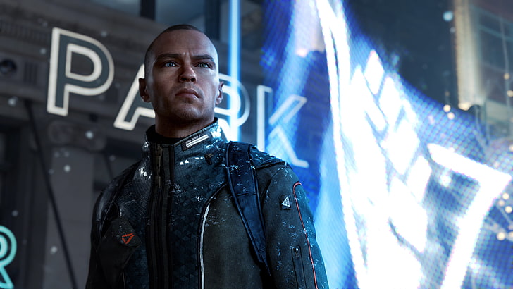 video games, Detroit become human, Play Station, PlayStation 4, HD wallpaper