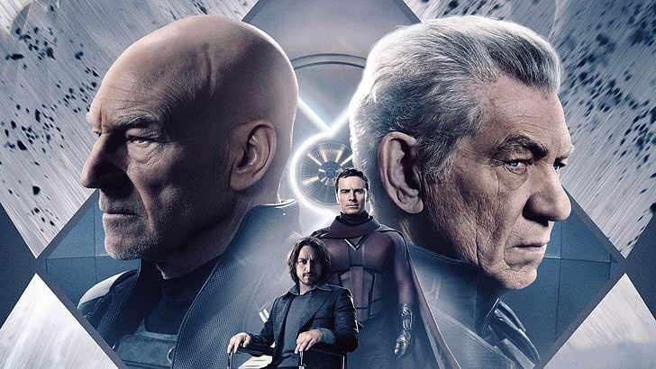 James Macvoy and Michael Fassbender, X-Men, X-Men: Days of Future Past