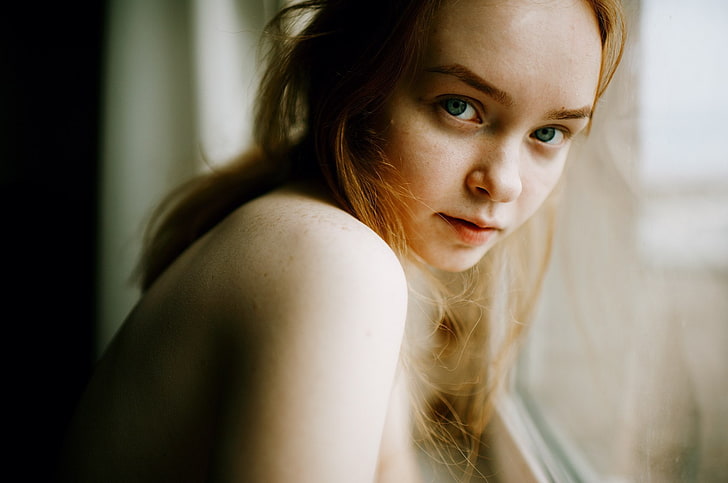 women, model, Marat Safin, face, portrait, one person, looking at camera