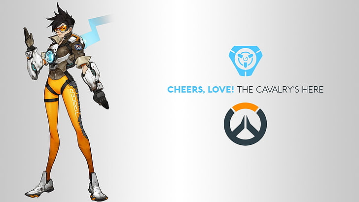 Overwatch Tracer character, Blizzard Entertainment, video games, HD wallpaper