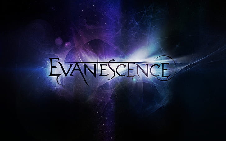 Evanescence Logo, art, rock, america, amy, terry, HD wallpaper