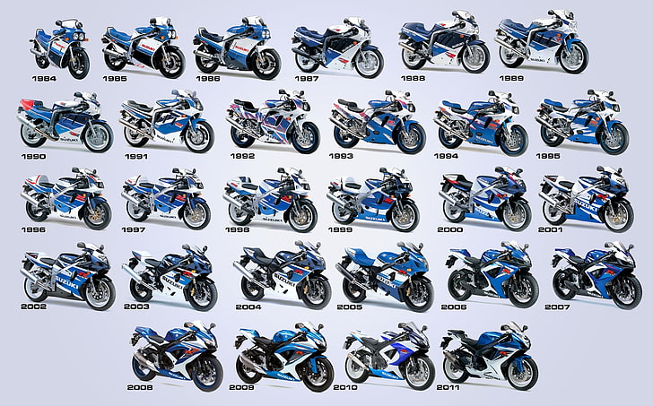 evolution suzuki motorbikes 2250x1400  Motorcycles Suzuki HD Art