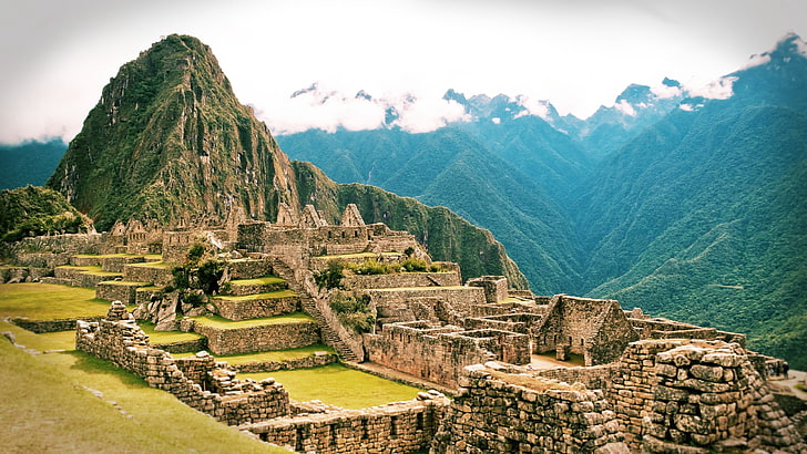 Machu Pichu, ruins, abandoned city, peru, inca, machu Picchu, HD wallpaper