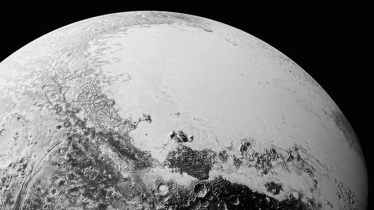 space, Pluto, New Horizons, HD wallpaper
