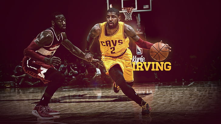 kyrie irving, sport, athlete, motion, competition, men, competitive sport, HD wallpaper